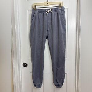 Marine Layer Grey Jogger Pants Medium Size